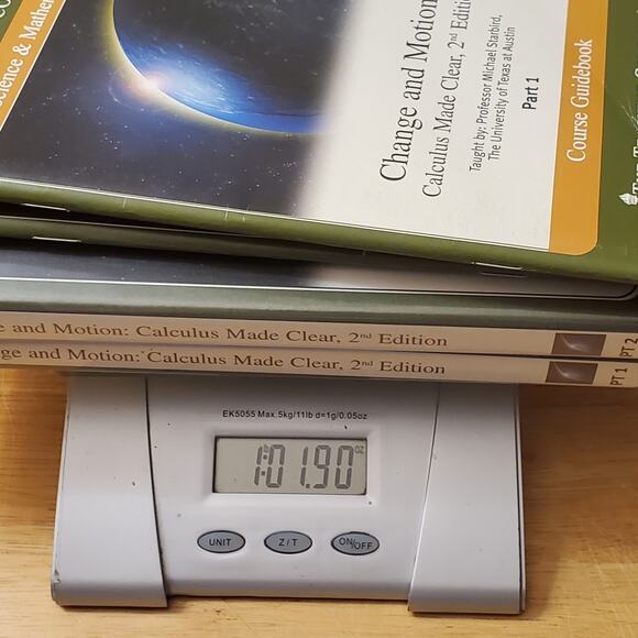 The Great Courses Change and Motion Calculus Made Clear 4 DVDs Part 1 + 2 - Picture 8 of 8